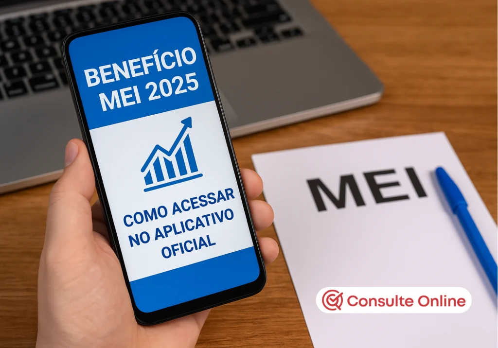 Benefício MEI 2025: Guia de acesso no app - Consulte Online