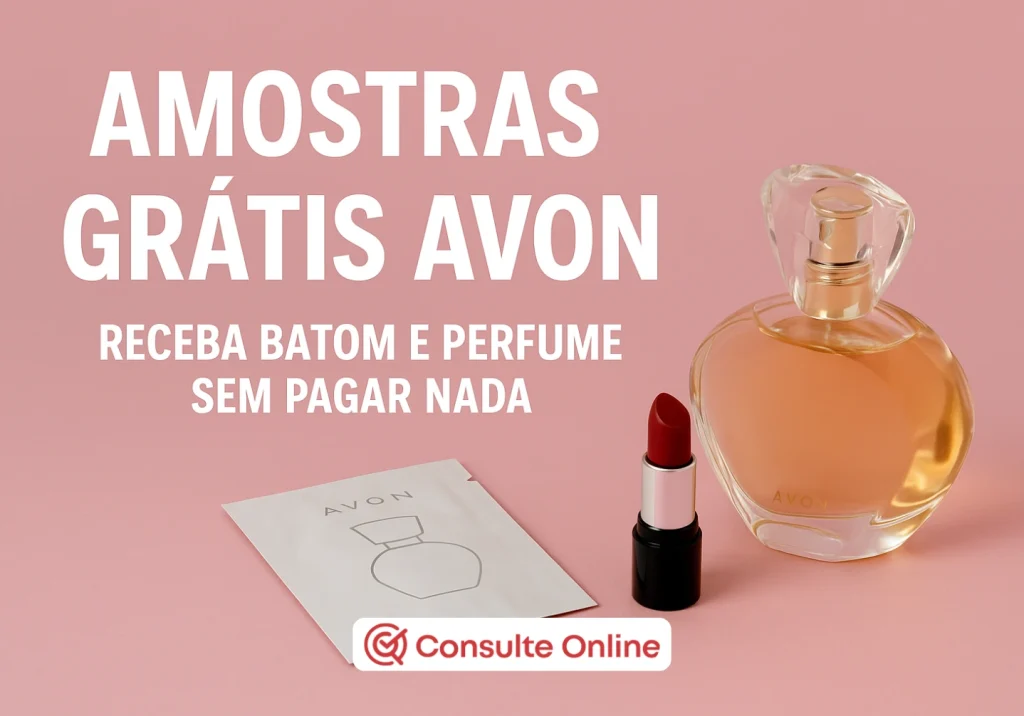 Amostras grátis Avon: Receba batom e perfume sem pagar nada - Consulte Online