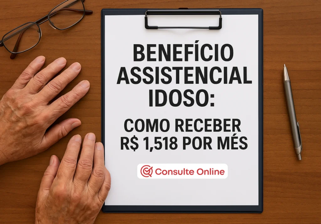 Benefício Assistencial Idoso: Receba R$ 1.518 por mês - Consulte Online