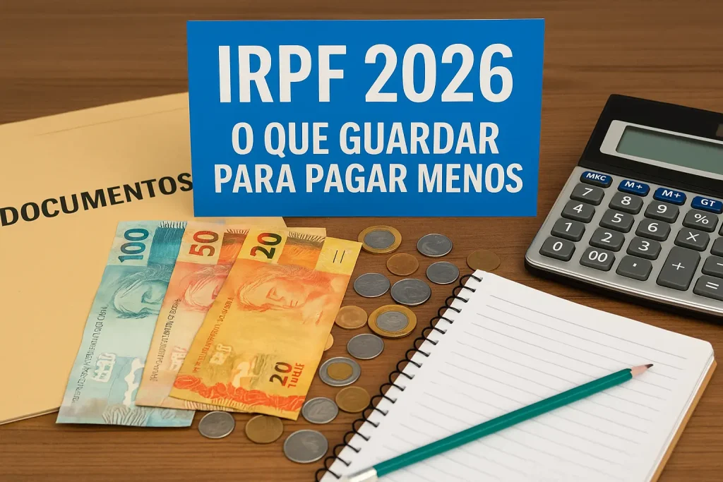 IRPF 2026: O que guardar para pagar menos - Consulte Online
