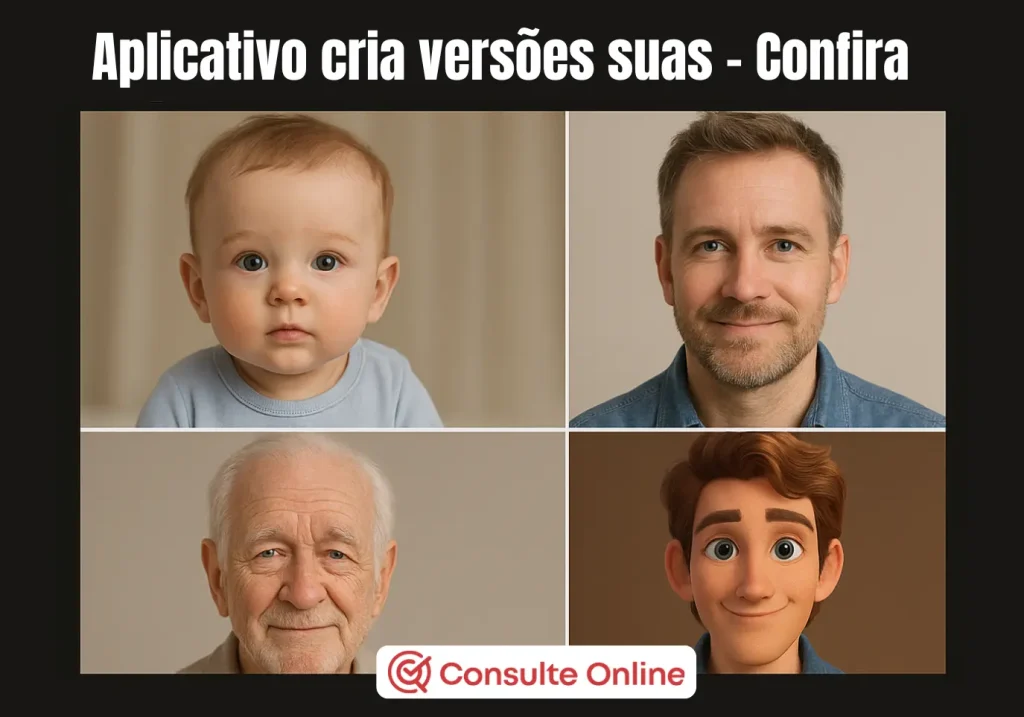 Aplicativo cria versões suas: Bebê, idoso ou desenho da Disney - Consulte Online