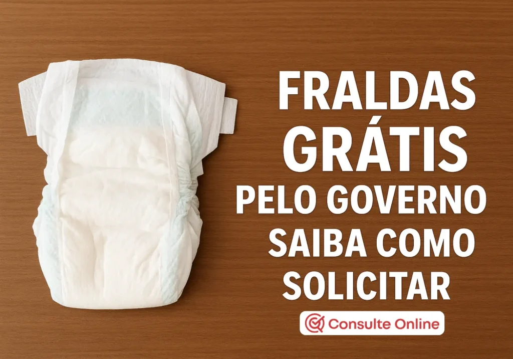 Fraldas grátis pelo governo — Saiba como solicitar - Consulte Online