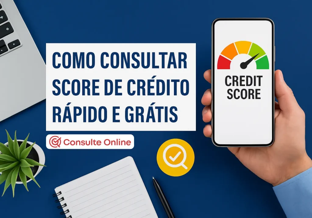 Como consultar score de crédito rápido e grátis - Consulte Online