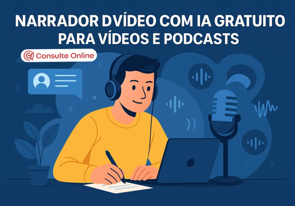 Narrador de vídeo com IA gratuito para conteúdos e podcasts - Consulte Online