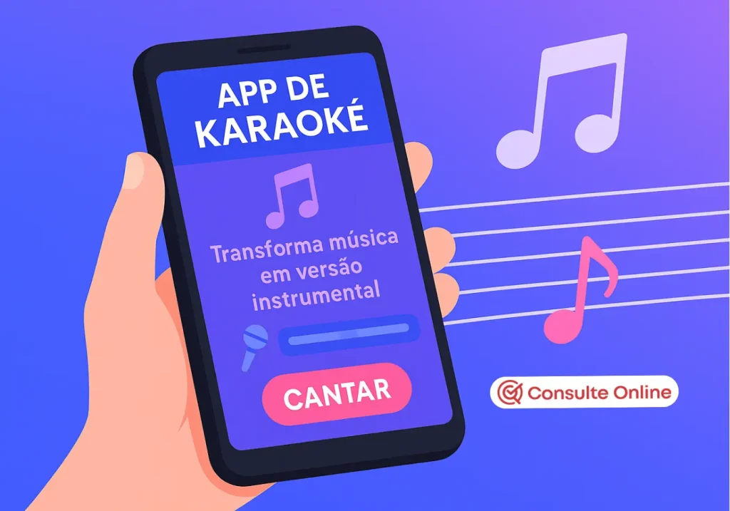 App de karaokê que transforma música em versão para cantar - Consulte Online