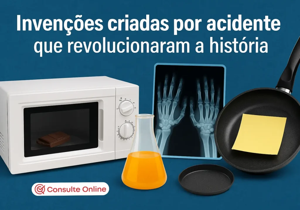 Invenções criadas por acidente que revolucionaram a história - Consulte Online