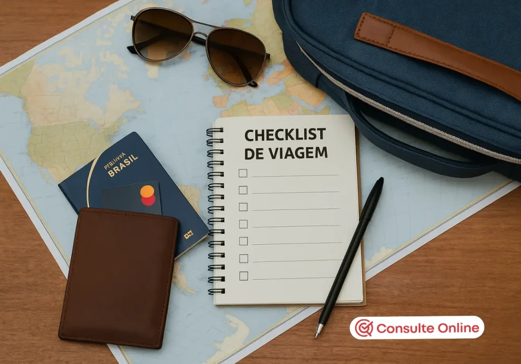 Checklist de viagem: o que organizar antes de embarcar - Consulte Online