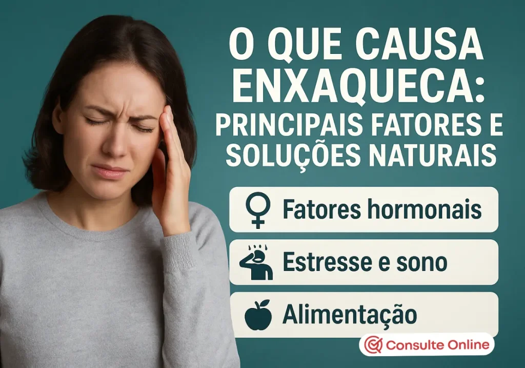 O que causa enxaqueca: principais fatores e soluções naturais - Consulte Online