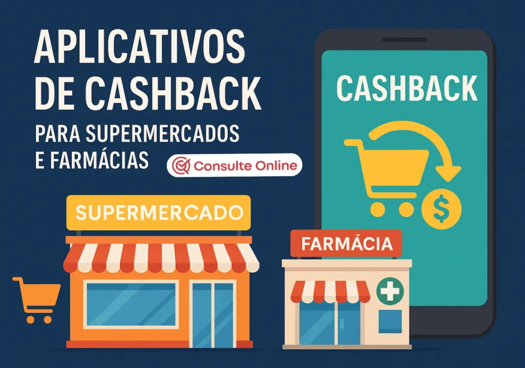 Aplicativos de cashback para supermercados e farmácias - Consulte Online
