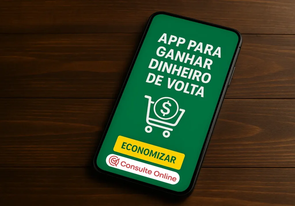 App para ganhar dinheiro de volta: Economizar nas compras online - Consulte Online