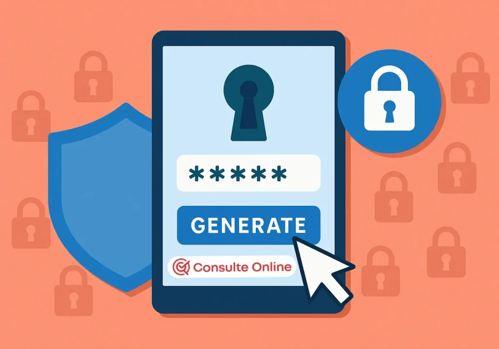 Gerador de senhas fortes: app que protege todas as suas contas - Consulte Online