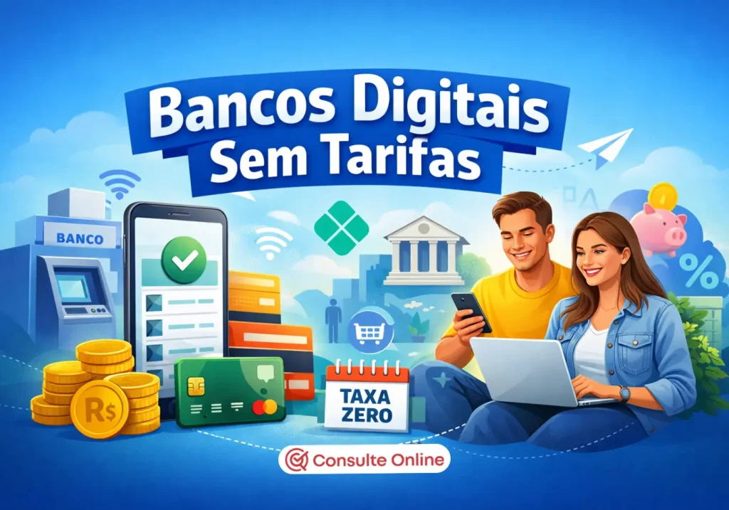 Bancos digitais sem tarifas: os melhores do Brasil em 2025 - Consulte Online