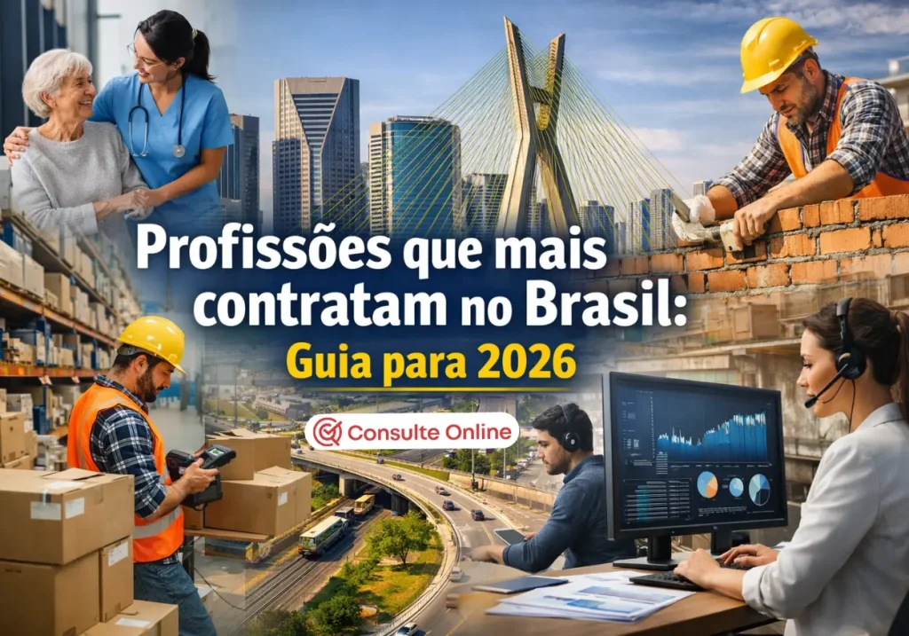 Profissões que mais contratam no Brasil: Guia para 2026 - Consulte Online