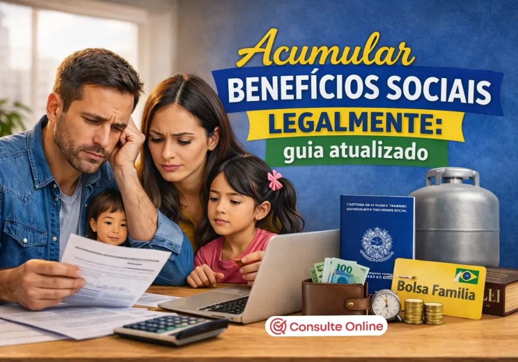 Acumular benefícios sociais legalmente: guia atualizado - Consulte Online