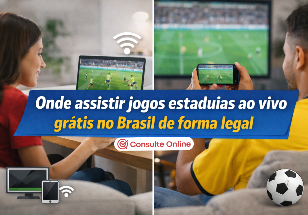 Jogos estaduais ao vivo grátis: Assistir no Brasil de forma legal - Consulte Online